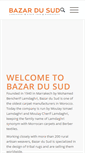 Mobile Screenshot of bazardusud.com